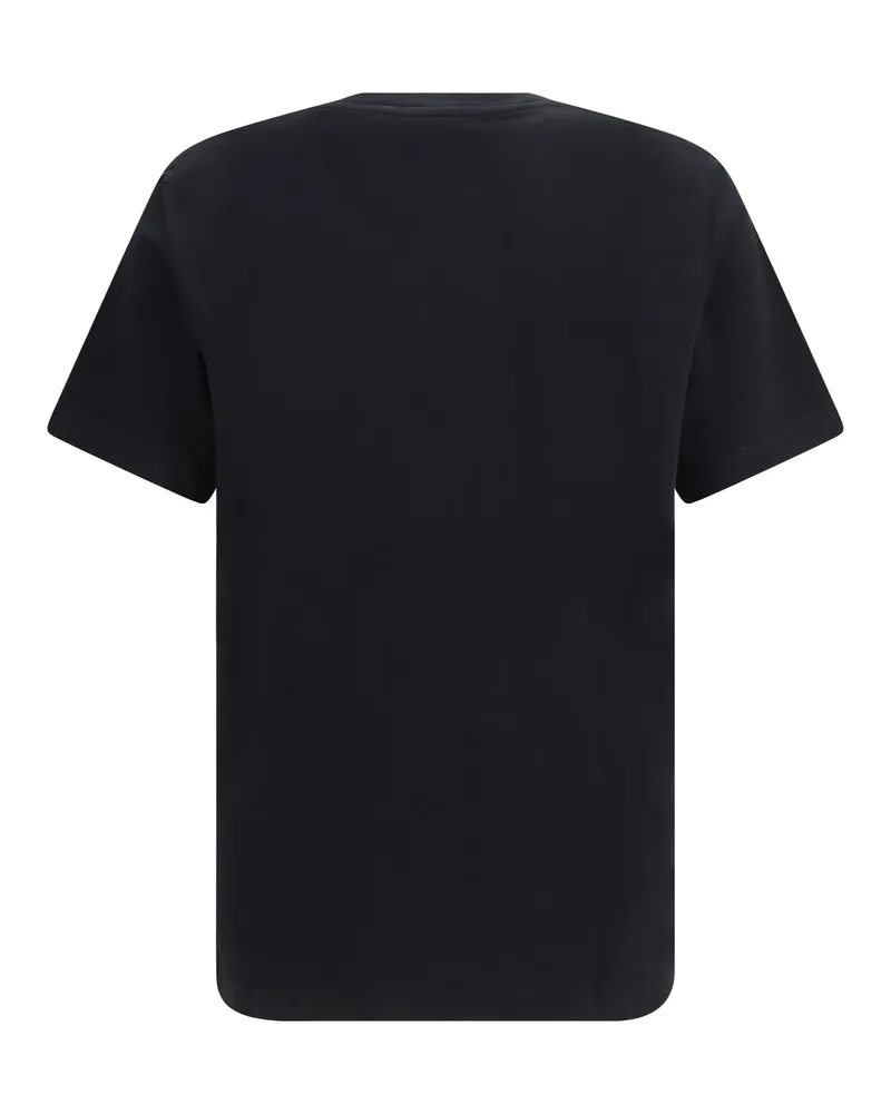 Dsquared2 Men's Metal D2 Cotton T-Shirt Black T-Shirts And Polos Black