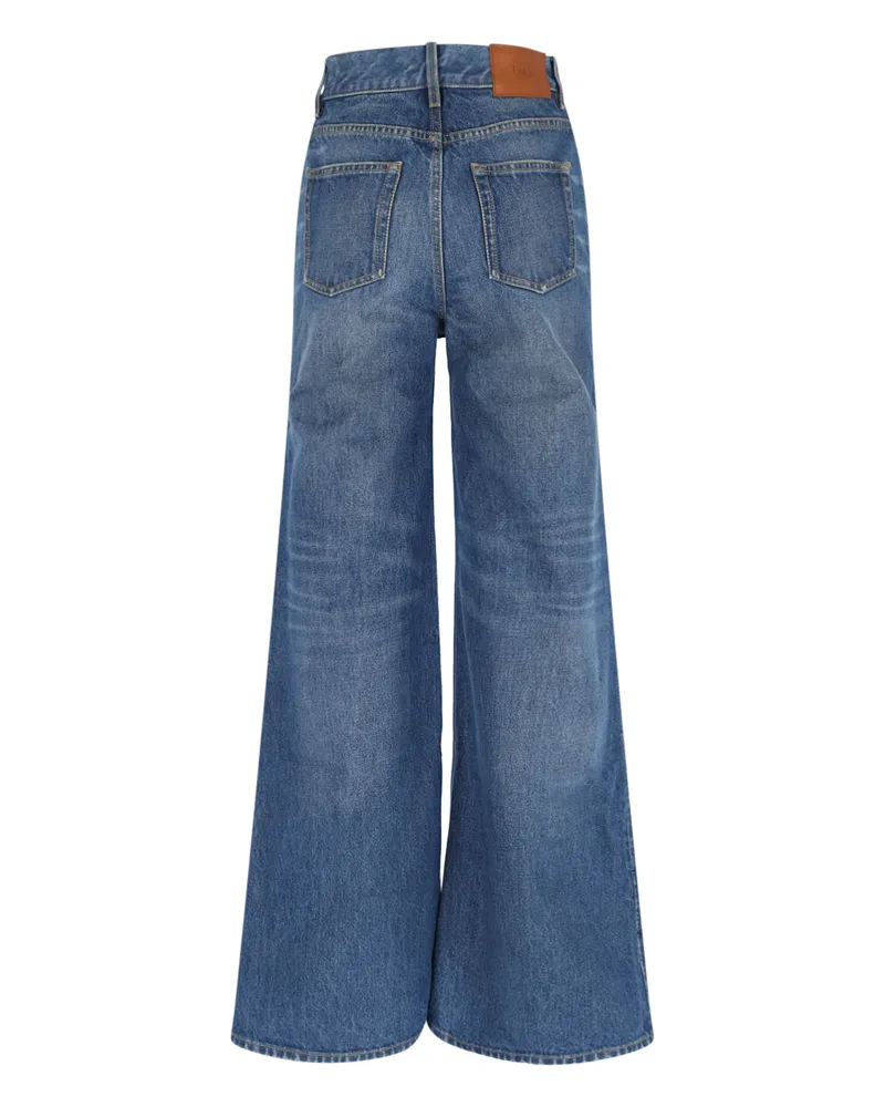 Chloé Women's Chloè Jeans Blue Outer Shell: Cotton Blue