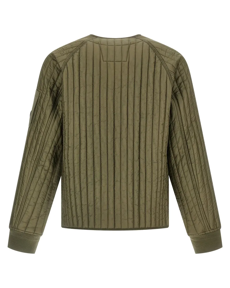 C.P. Company Men's Bicolor Polyester Shell Jacket Clothing Green