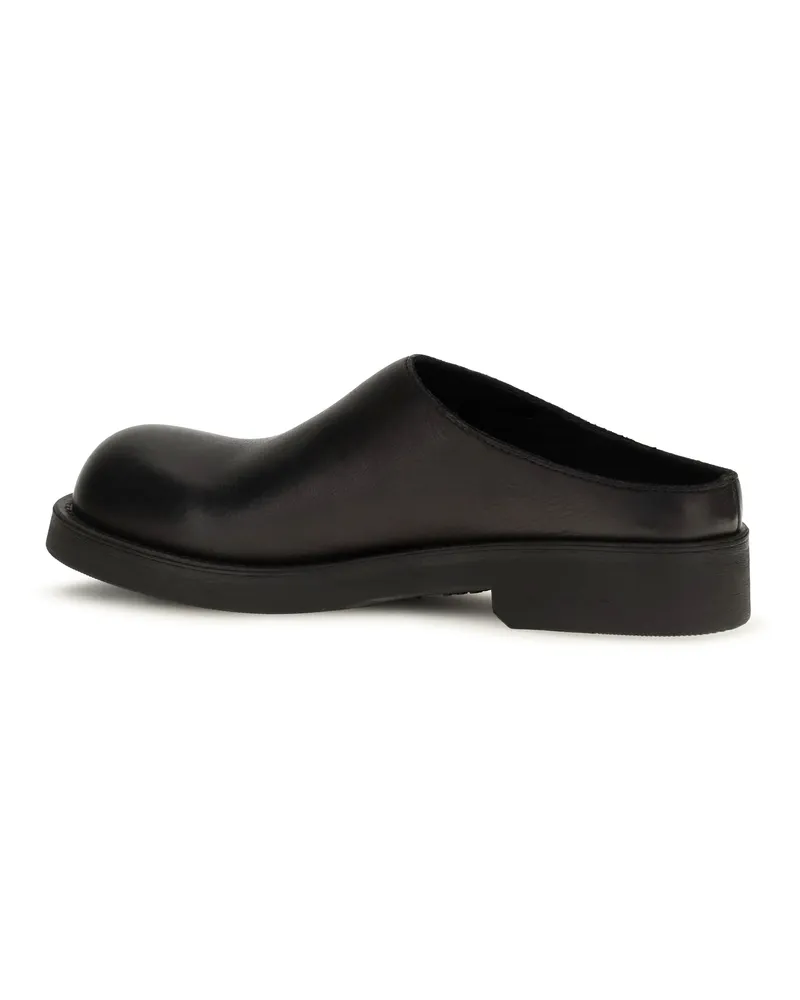 Maison Margiela Women's Mules Biker Black Calfskin Sandal Black