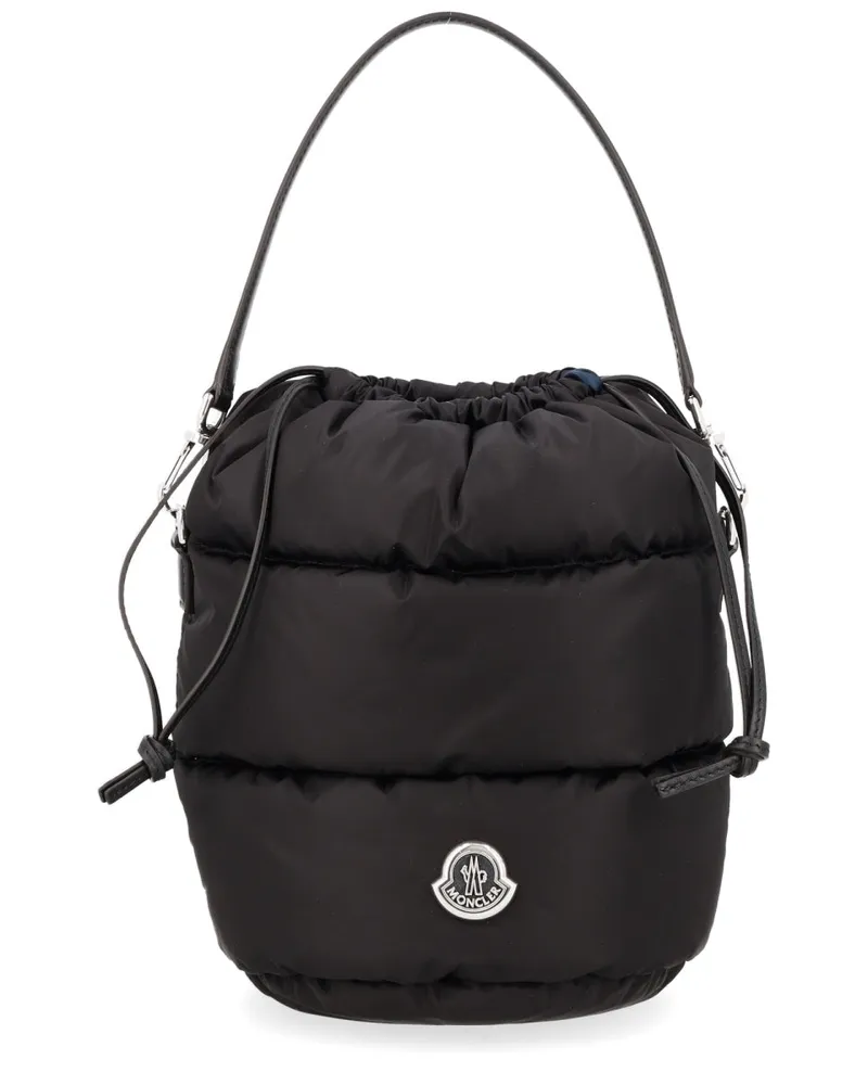 Moncler Women's Handbag Cardoc Black Polyamide Handbags Hand Bags Black