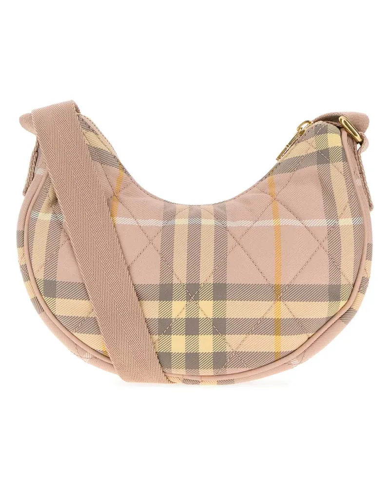 Burberry Horseshoe Crossbody Bag — Beige Beige