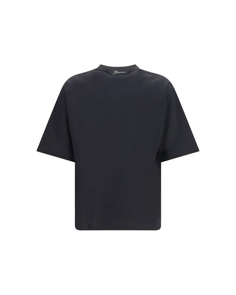 Jacquemus Rond Carré T-Shirt — Black Black