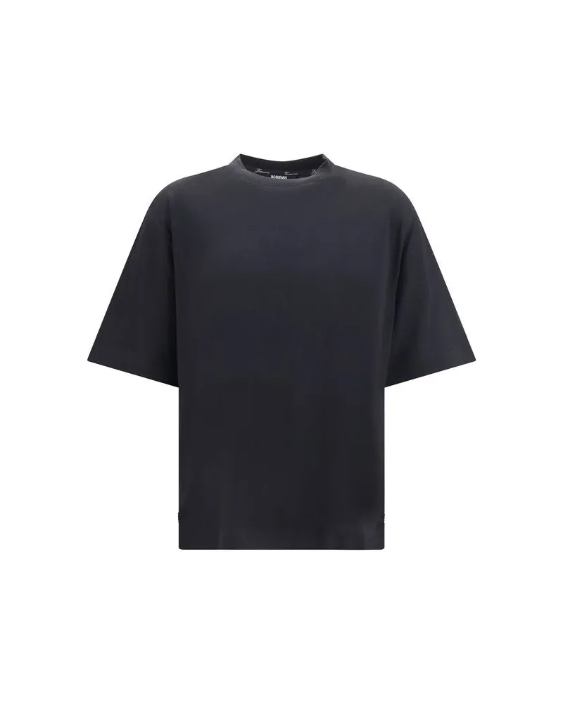 Jacquemus Rond Carré T-Shirt — Black Black
