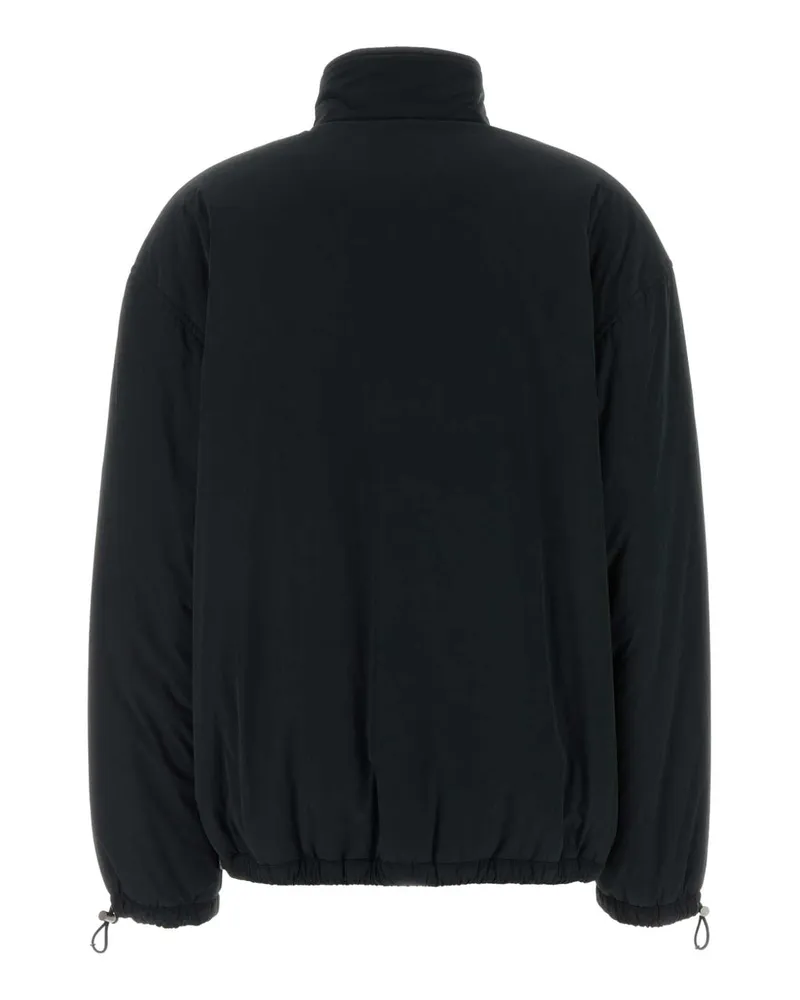 Miu Miu Recycled Nylon Quilted Padded Jacket — Black Black