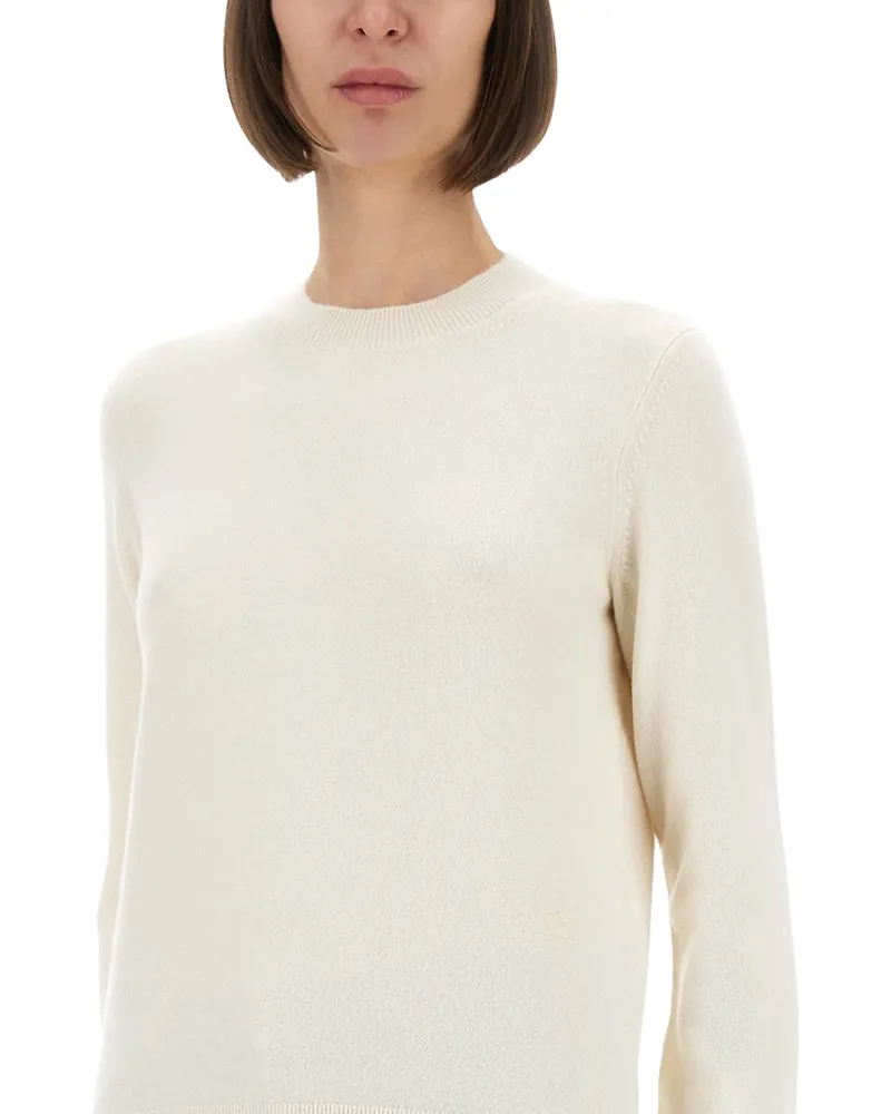 Burberry Cashmere Sweater — Ivory Ivory