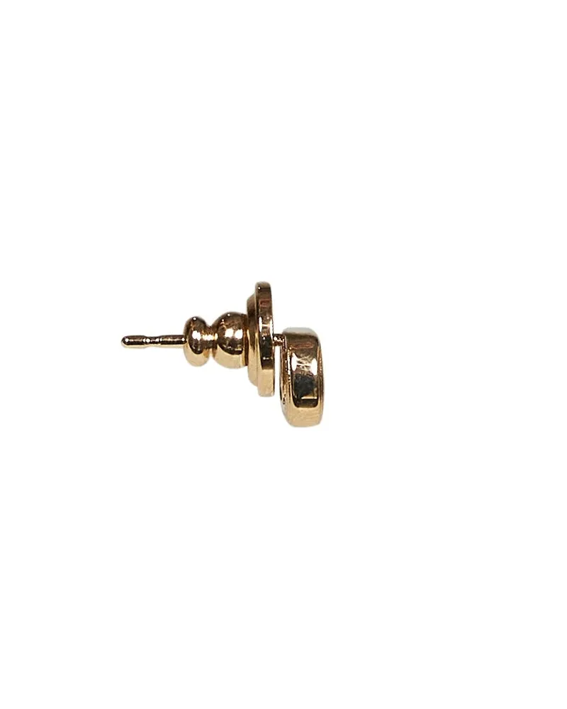 Valentino Garavani Women's Earrings Ovalette Gold Brass Gold