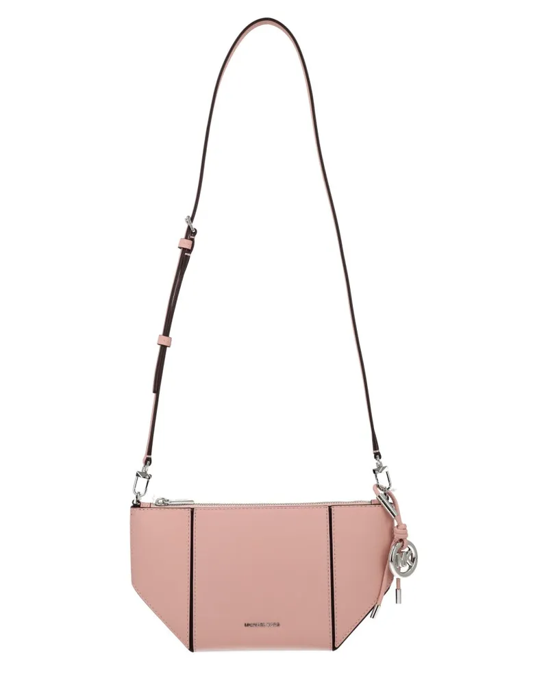 Michael Kors Women's Shoulder Bag Jordi Pink Cow Leather Pink