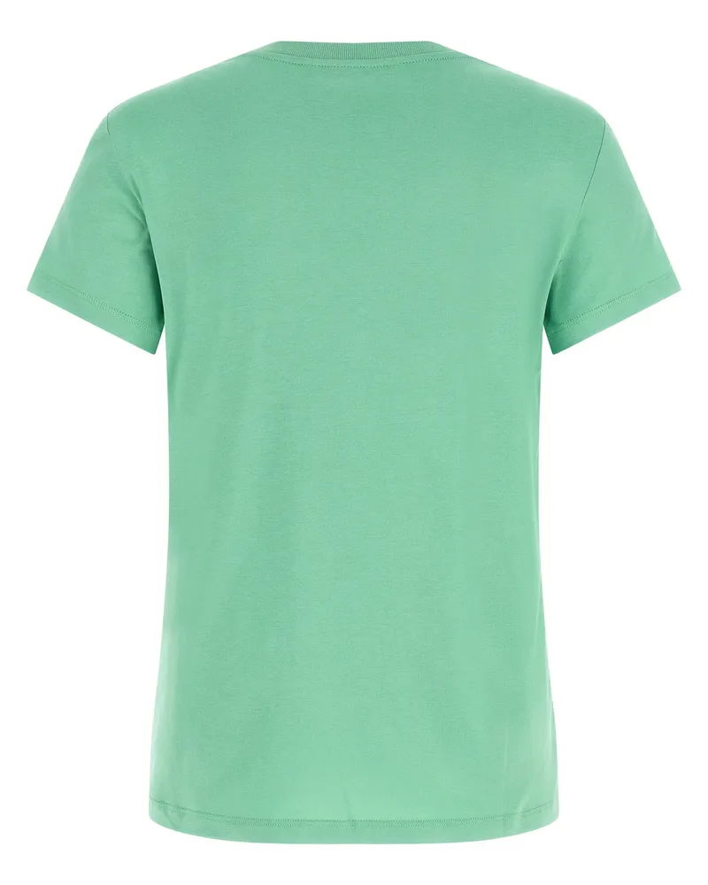 Max Mara Women's Bicolor Cotton T-Shirt Green