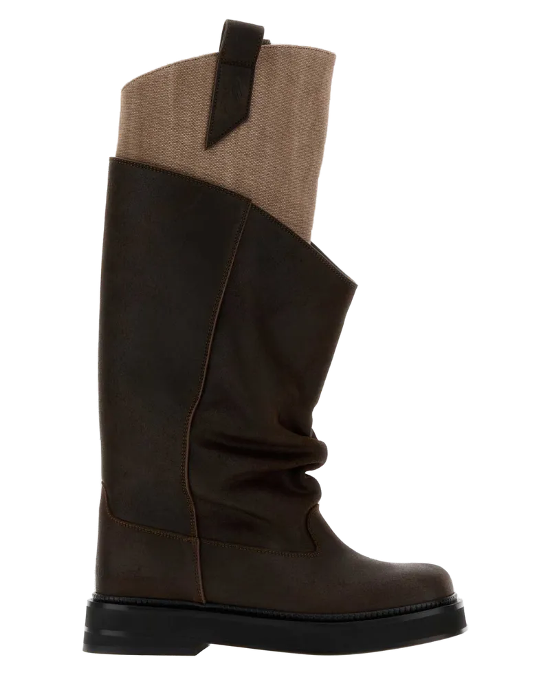 ATTICO Boot — Brown Brown