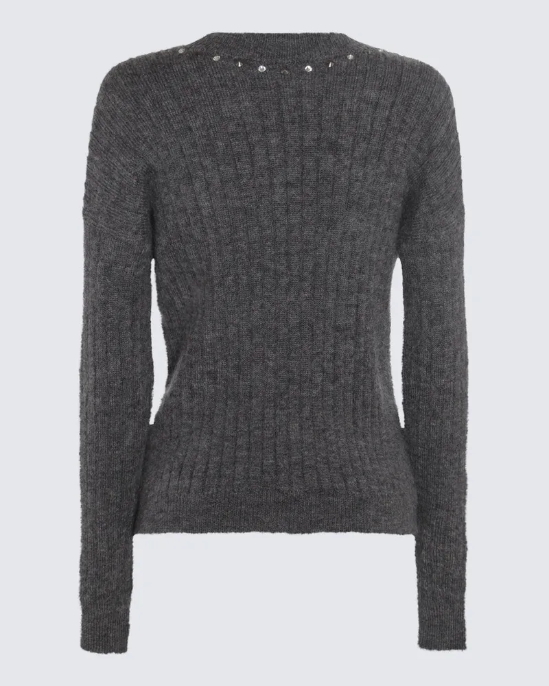 Alessandra Rich Women's Sweaters Grey Melange _wm Wo Pa Gray