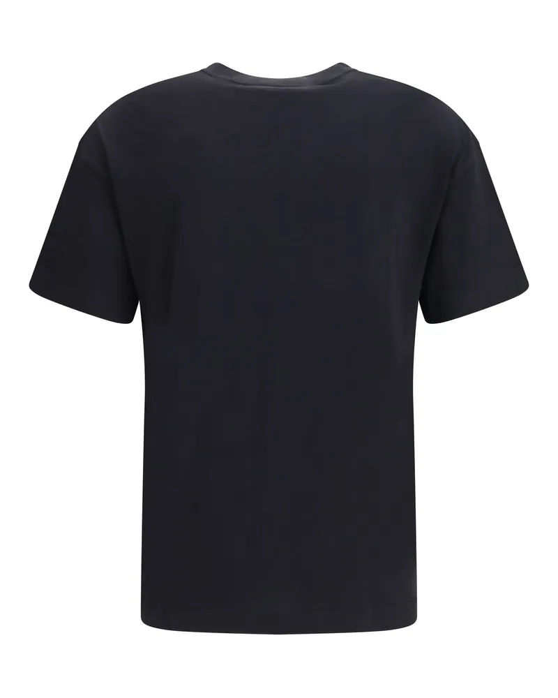 Palm Angels Graphic Print Cotton T-Shirt — Black Black