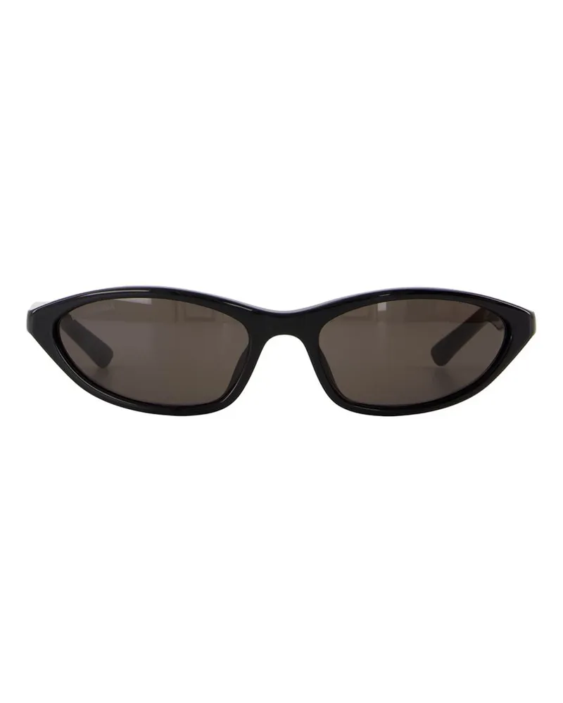Balenciaga Women's Bb0402s Sunglasses -  Acetate Black Accessories Black