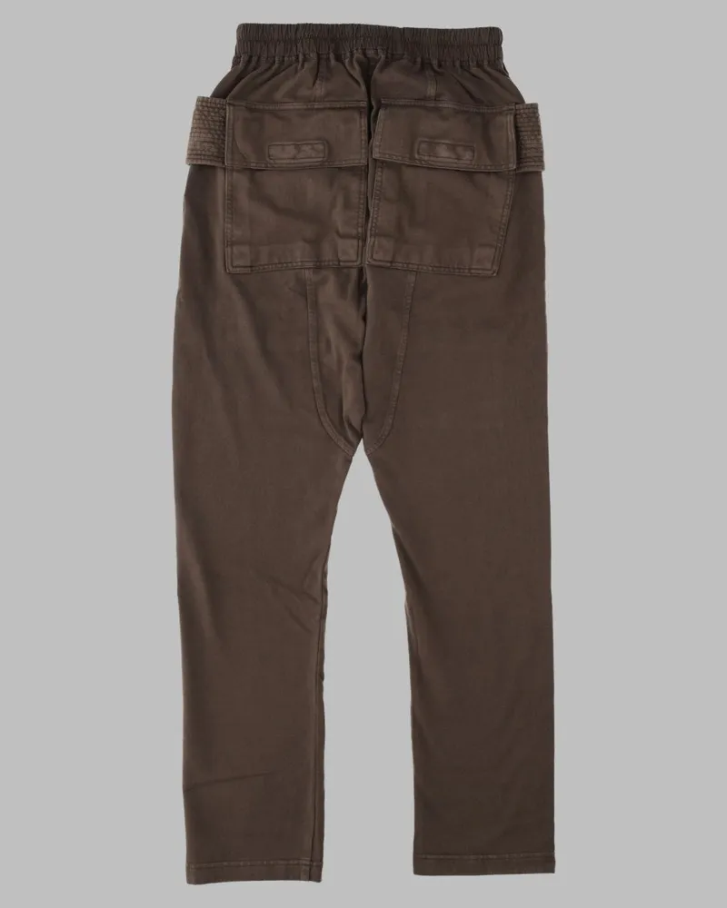 DRKSHDW by Rick Owens Creatch Cargo Trousers — Brown Brown