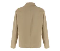 Gabardine Jacket — Beige