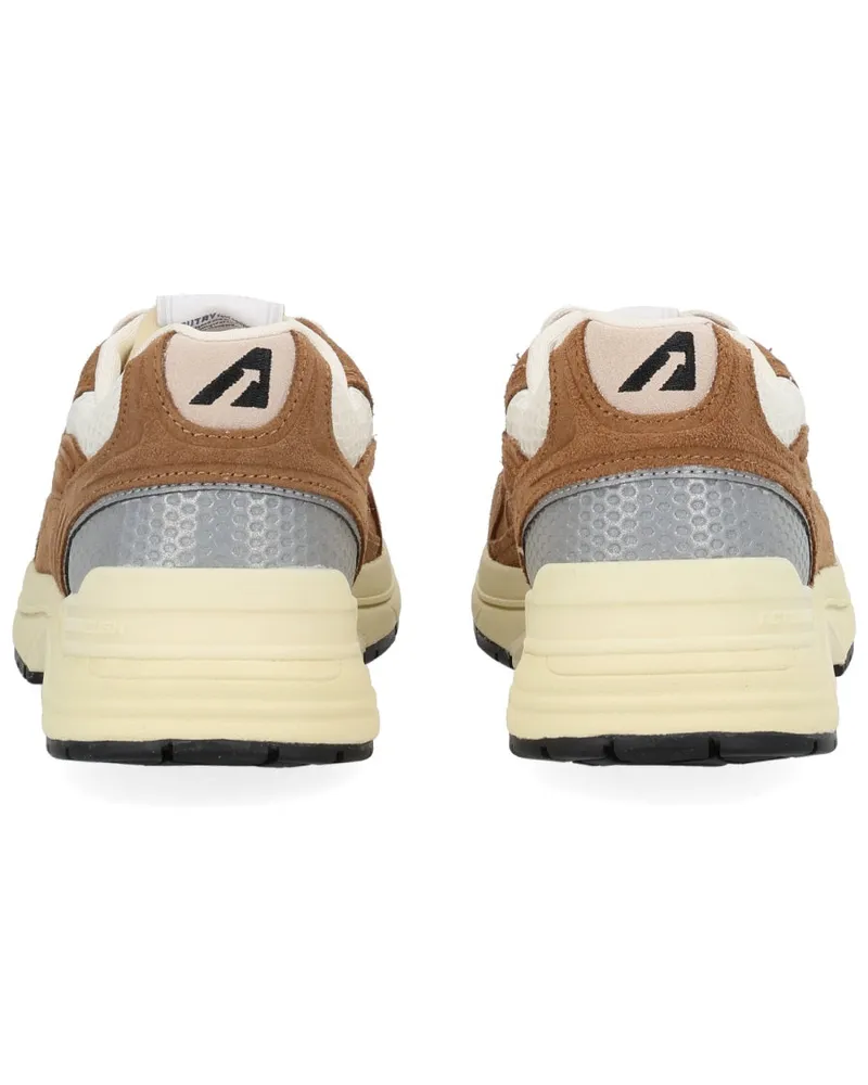 AUTRY Hyperway Sneaker — Brown Brown