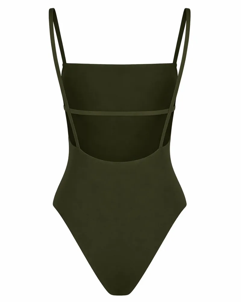 LIDO One-Piece Swimsuit — Green Green