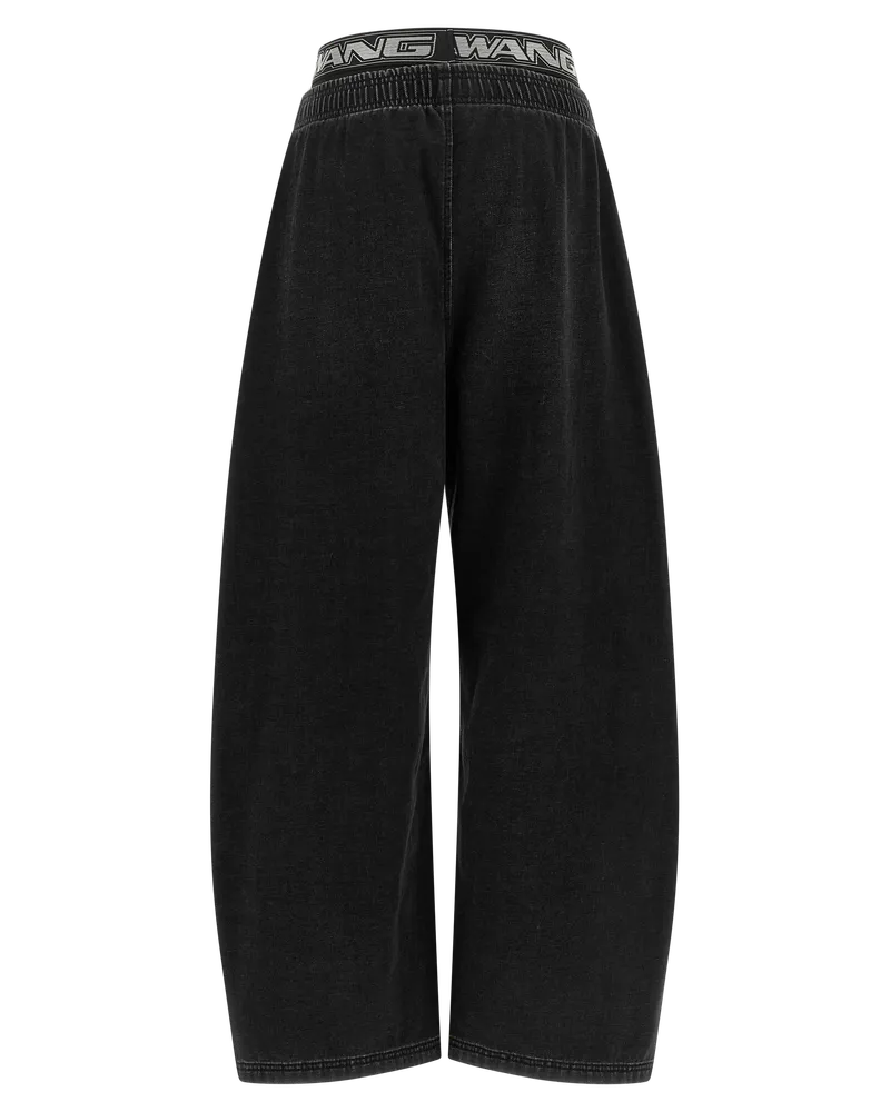 Alexander Wang Relaxed Fit Denim Jeans — Black Black