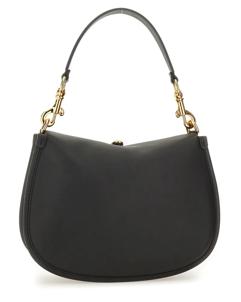 Etro Women's Medium Pony Bag Black Leather Handbags Hand Black