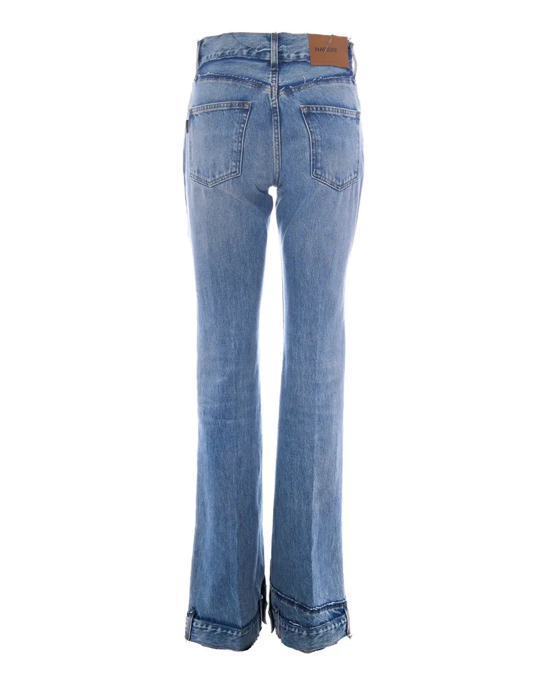 Haikure Women's Jeans Flora Cut Pollock Blue Cotton Blue