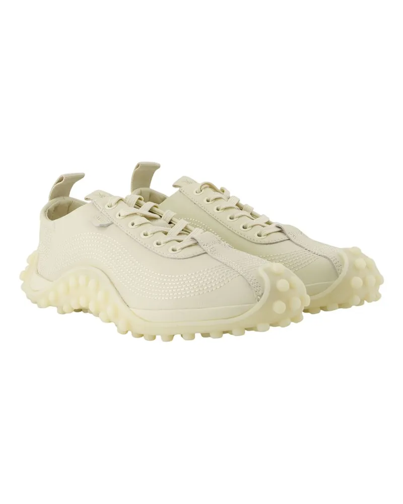 AMI Paris Mirage Sneakers — Beige Beige