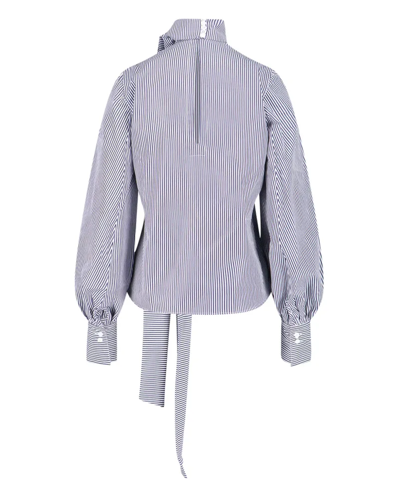 Finamore 1925 Women's Shirts Blue Cotton Navy