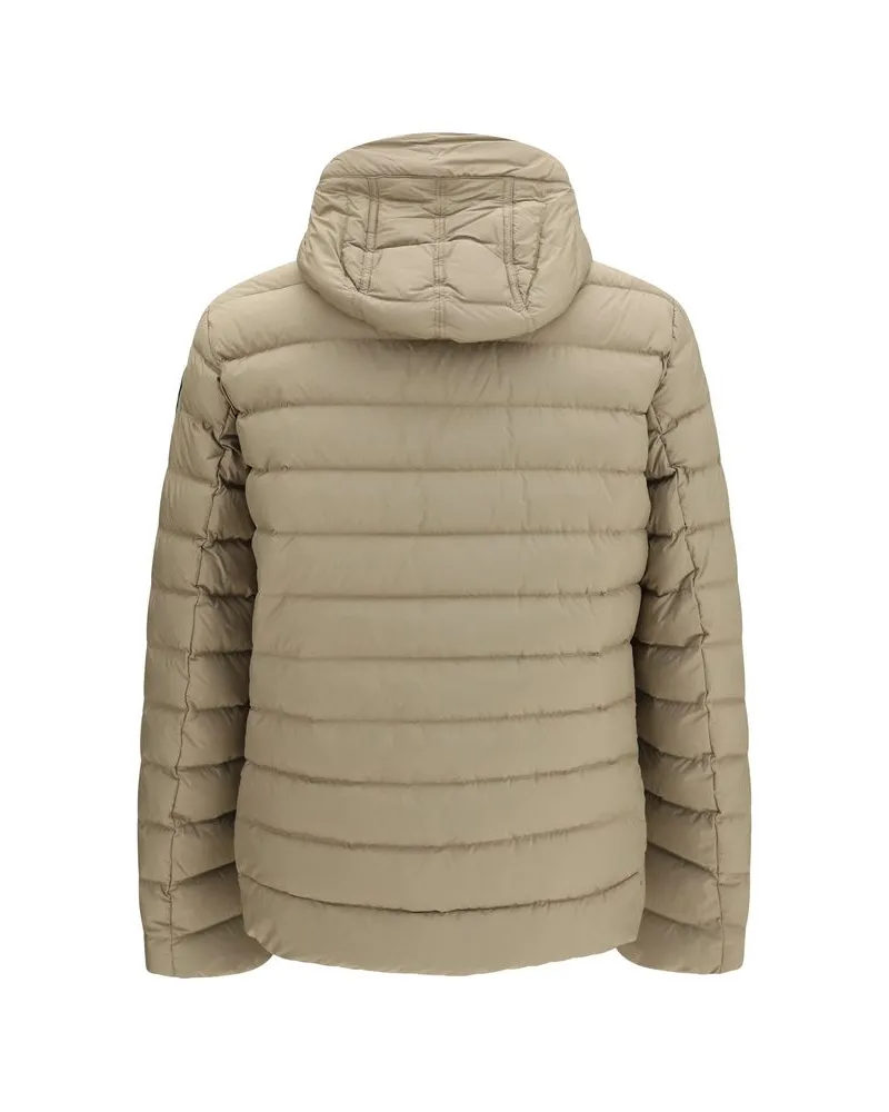 Parajumpers Quilted Polyamide Down Jacket — Beige Beige