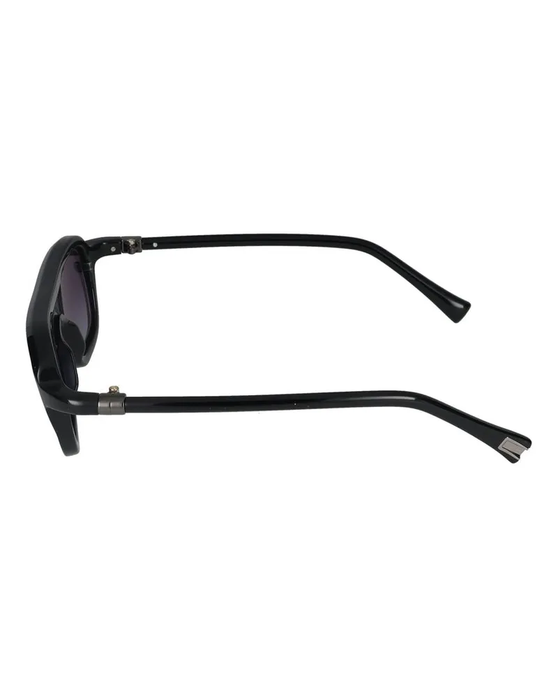 Yohji Yamamoto Unisex Sunglasses  Sun502 C01 22-145 Acetato Black
