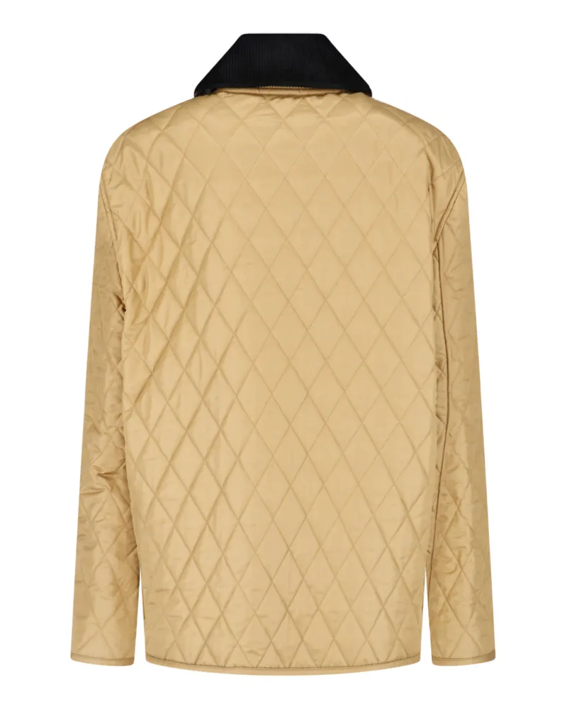 Burberry Women's Jackets Beige Polyester Beige
