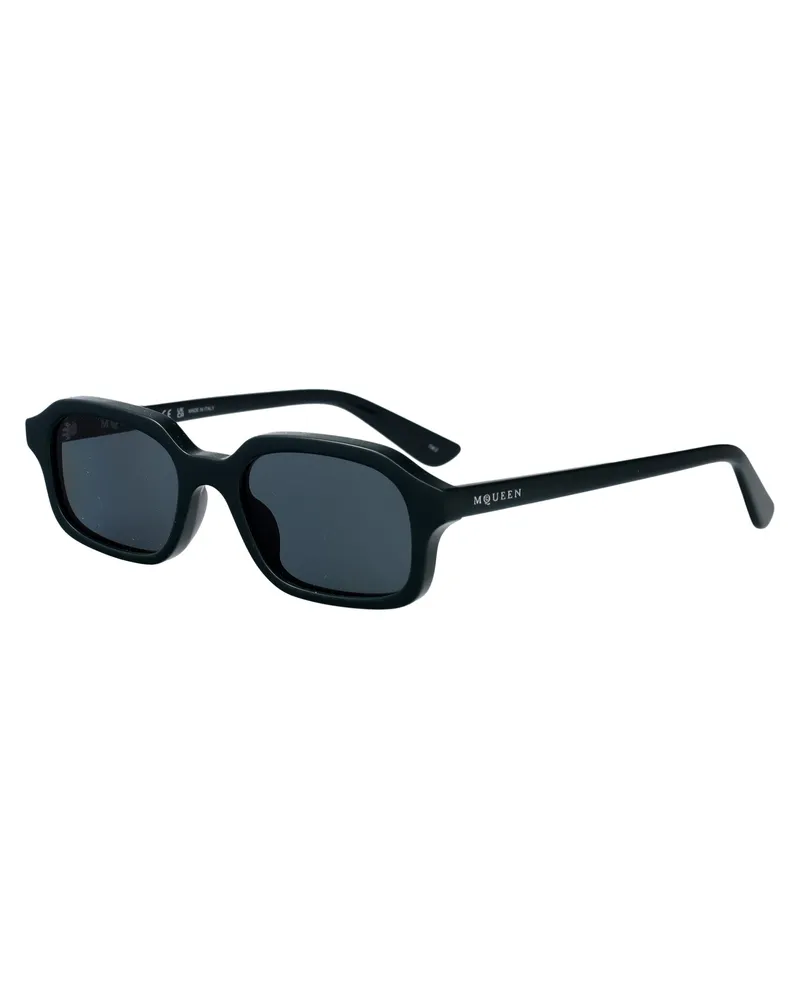 Alexander McQueen Men's Sunglasses Am0558s Green Acetate Black