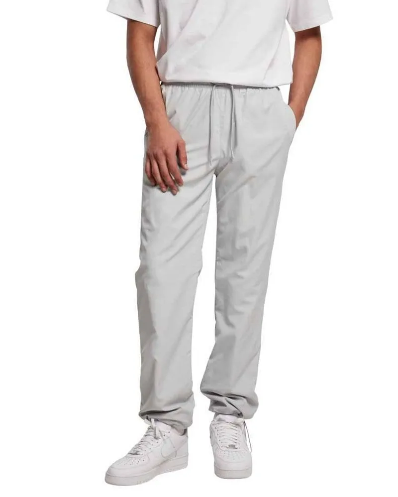 Moncler Men Gray Polyester Athletic Pants Gray