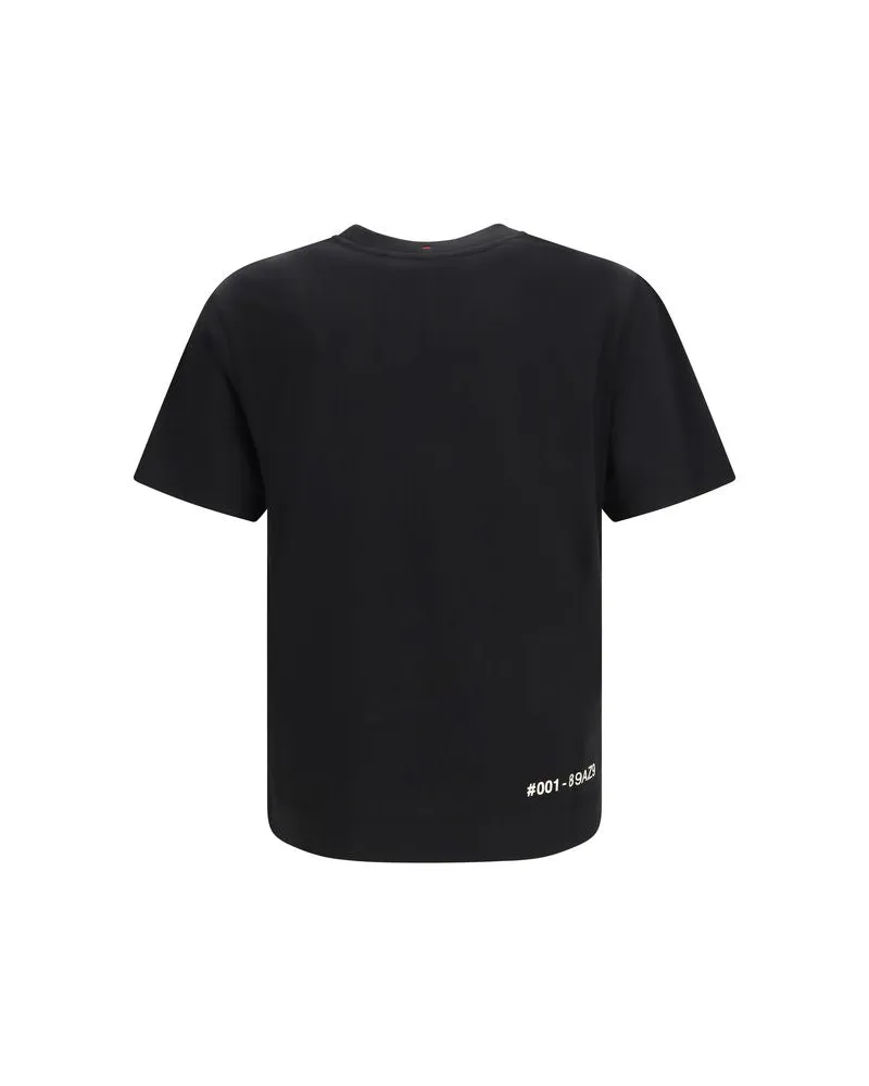 Moncler Cotton T-Shirt — Black Black