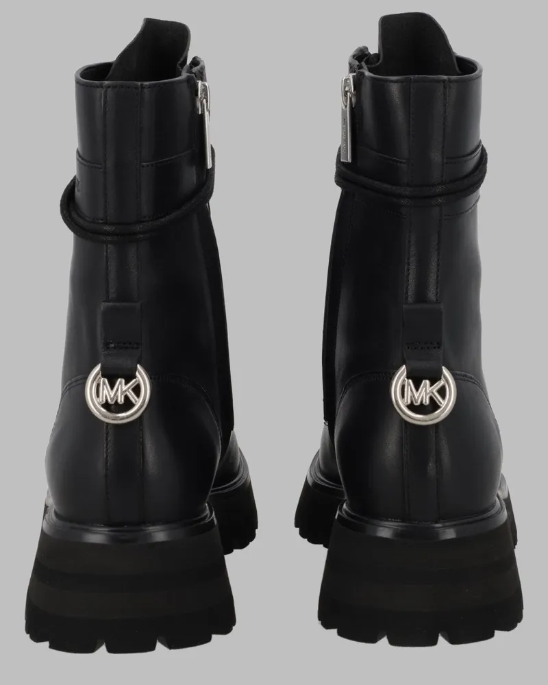 Michael Kors Combat Boot — Black Black