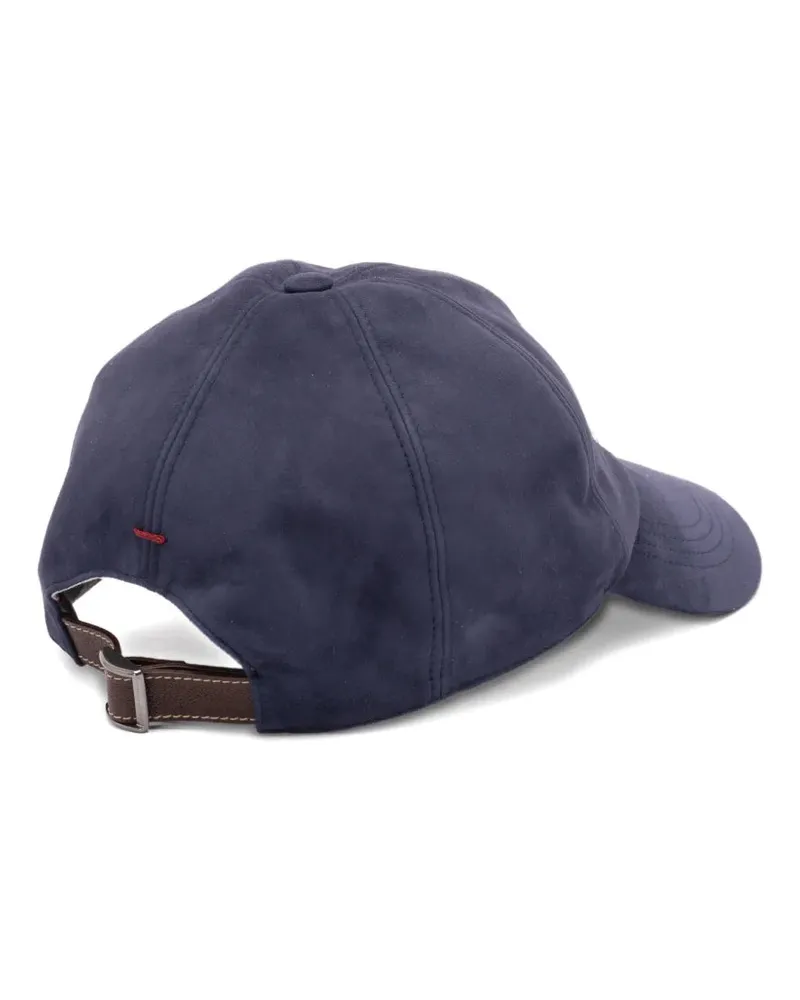Brunello Cucinelli Men's Caps Ss26 Navy