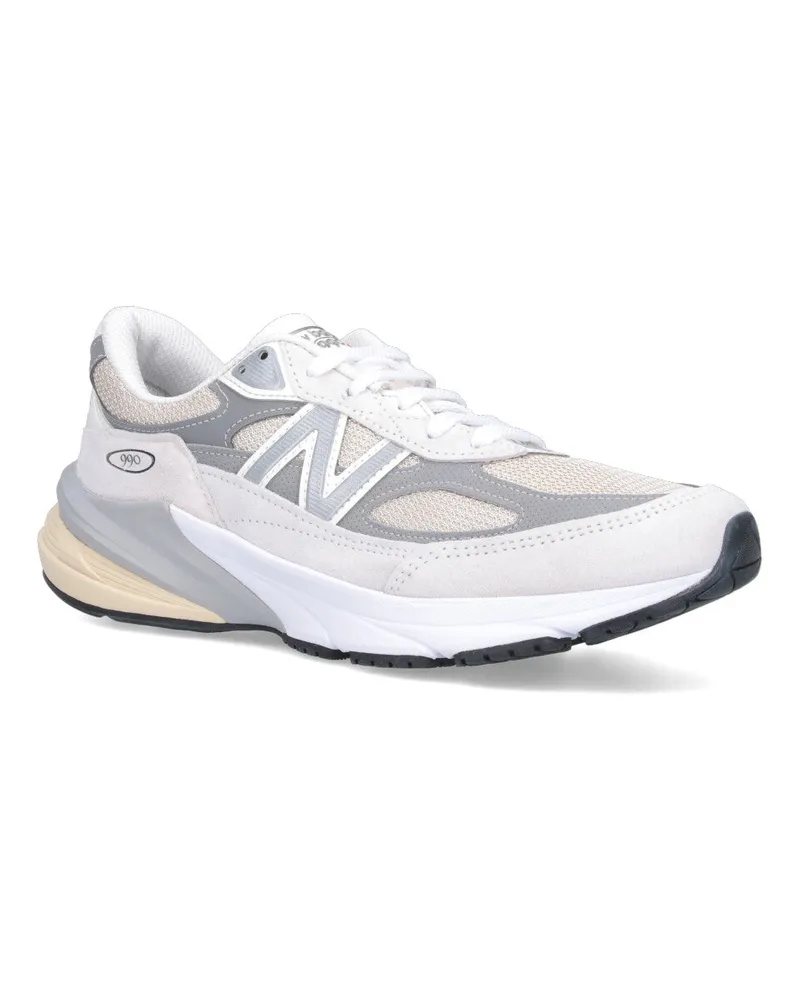 New Balance Unisex Sneakers White Pigskin White