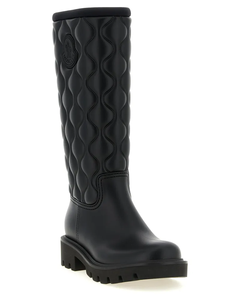 Moncler Kickstream Boot — Black Black
