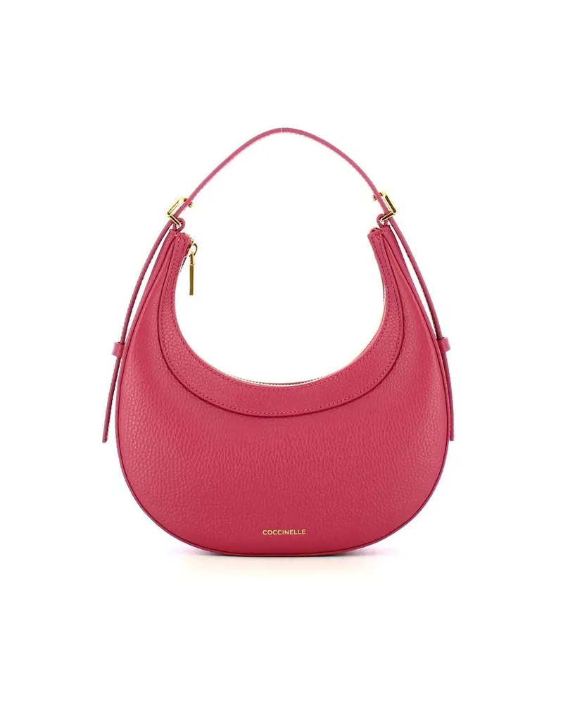 Coccinelle Whisper Mini Shoulder Bag — Rosewood Rosewood