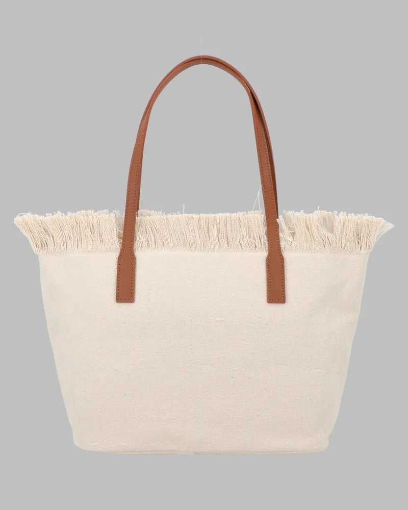 MC2 Saint Barth Women's Shoulder Bag City White Cotton White