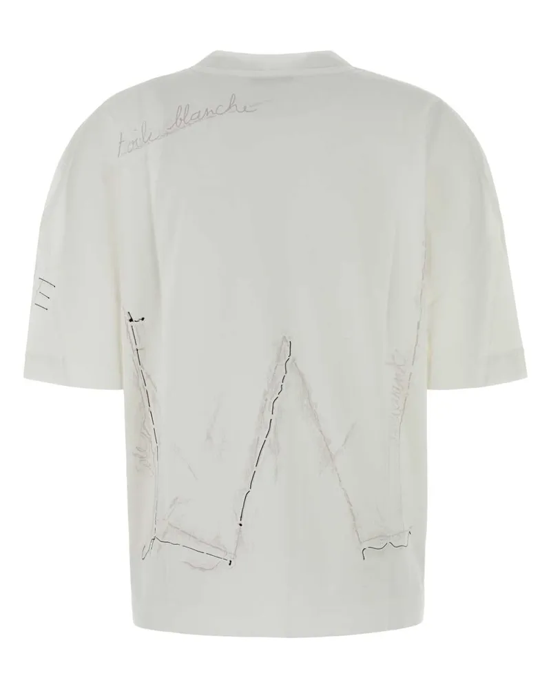 Givenchy Women White Cotton Oversize T-Shirt Exterior White