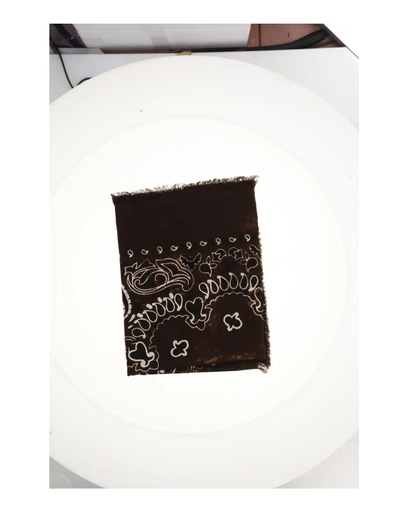 Destin Women's Jil Quadra Bandan Scarf Brown Scarfs Brown