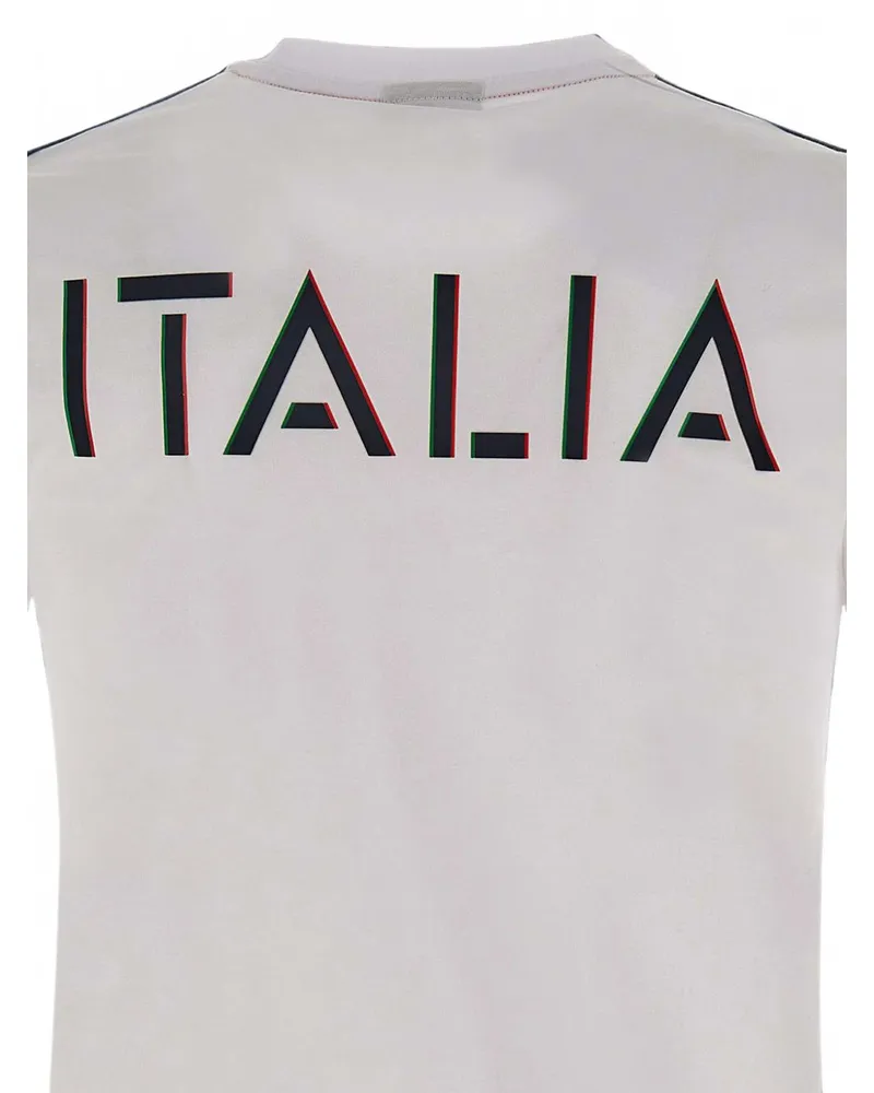 EA7 Logo-Tape T-shirt — White White