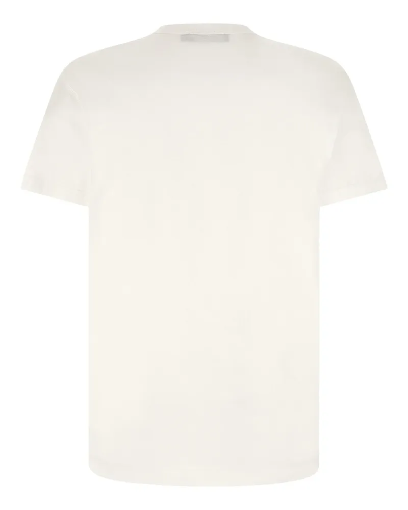 Dolce & Gabbana Logo Patch T-Shirt — White White