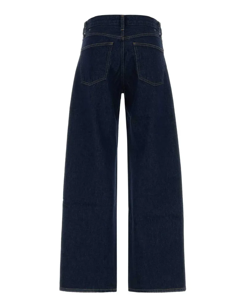 AGOLDE Women's Blue Denim Arc Jeans Rinserinseind Exterior: Recycled Cotton Blue