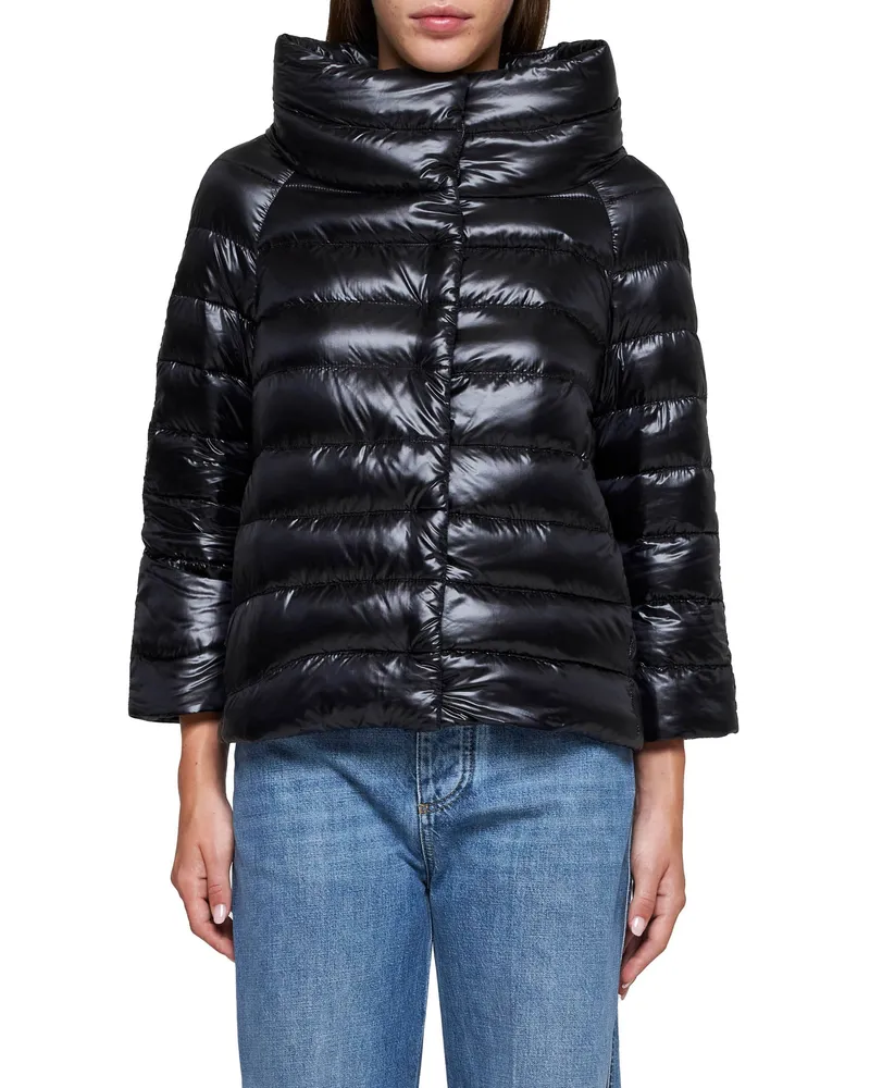 Herno Sofia Down Jacket — Black Black