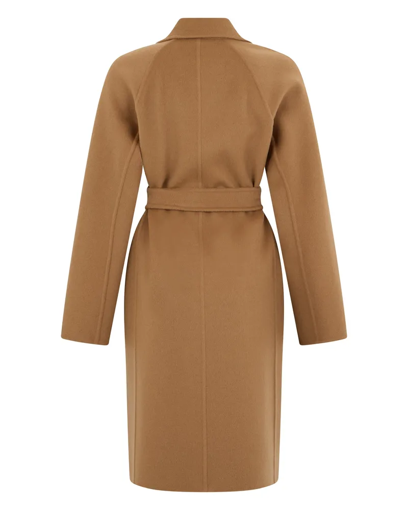 Max Mara Women's Cashmere Coat Brown Brown