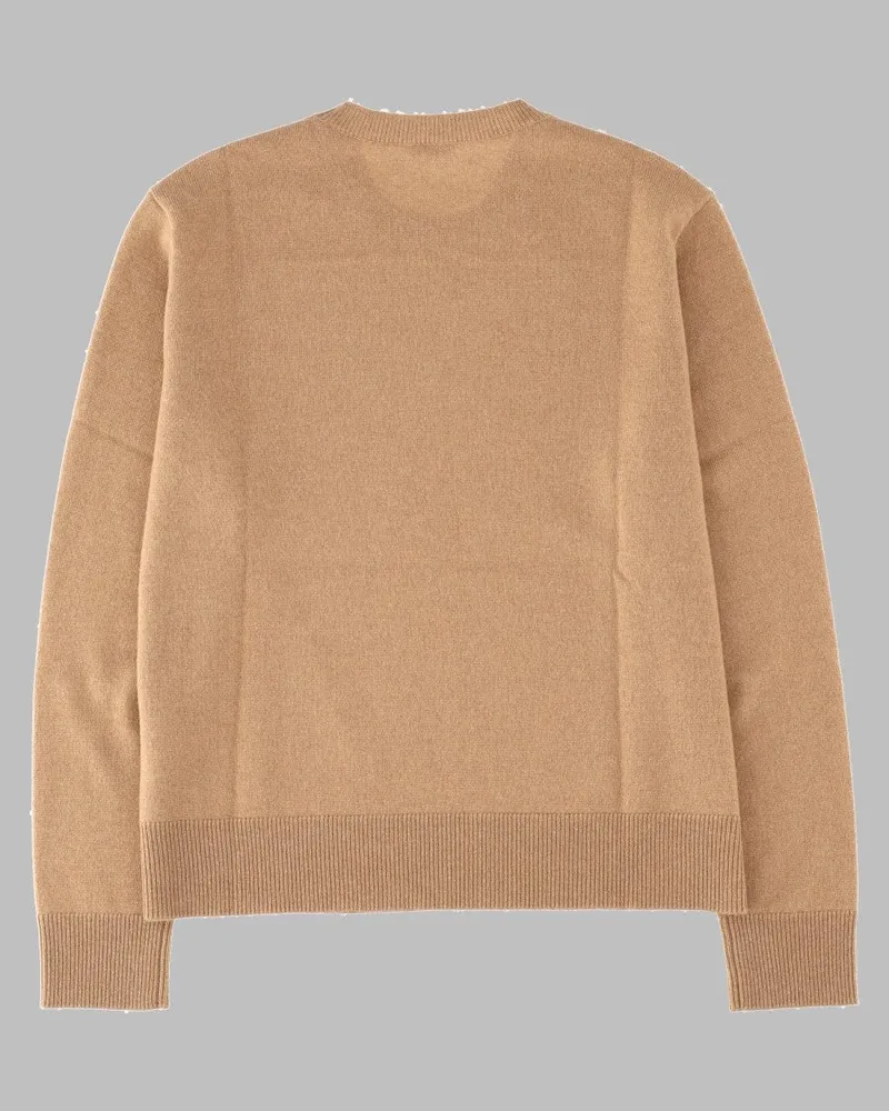 ASPESI Pure Cashmere Sweater — Beige Beige