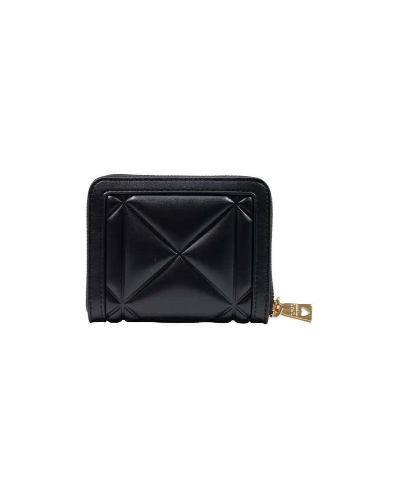 Moschino Women's Black Polyethylene Wallet Black