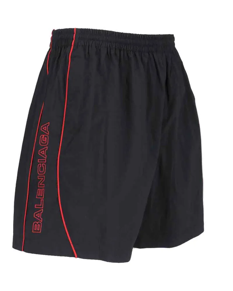Balenciaga Men's Trousers Black Polyamide Black