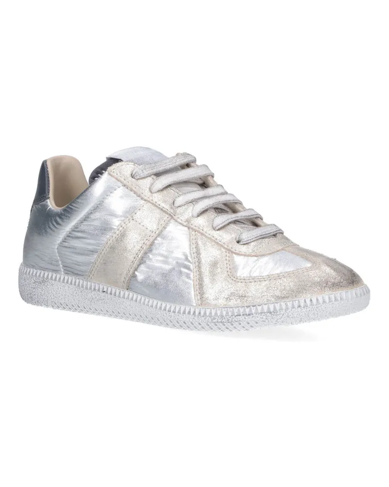Maison Margiela Women's Sneakers Silver Upper: Polyester Silver
