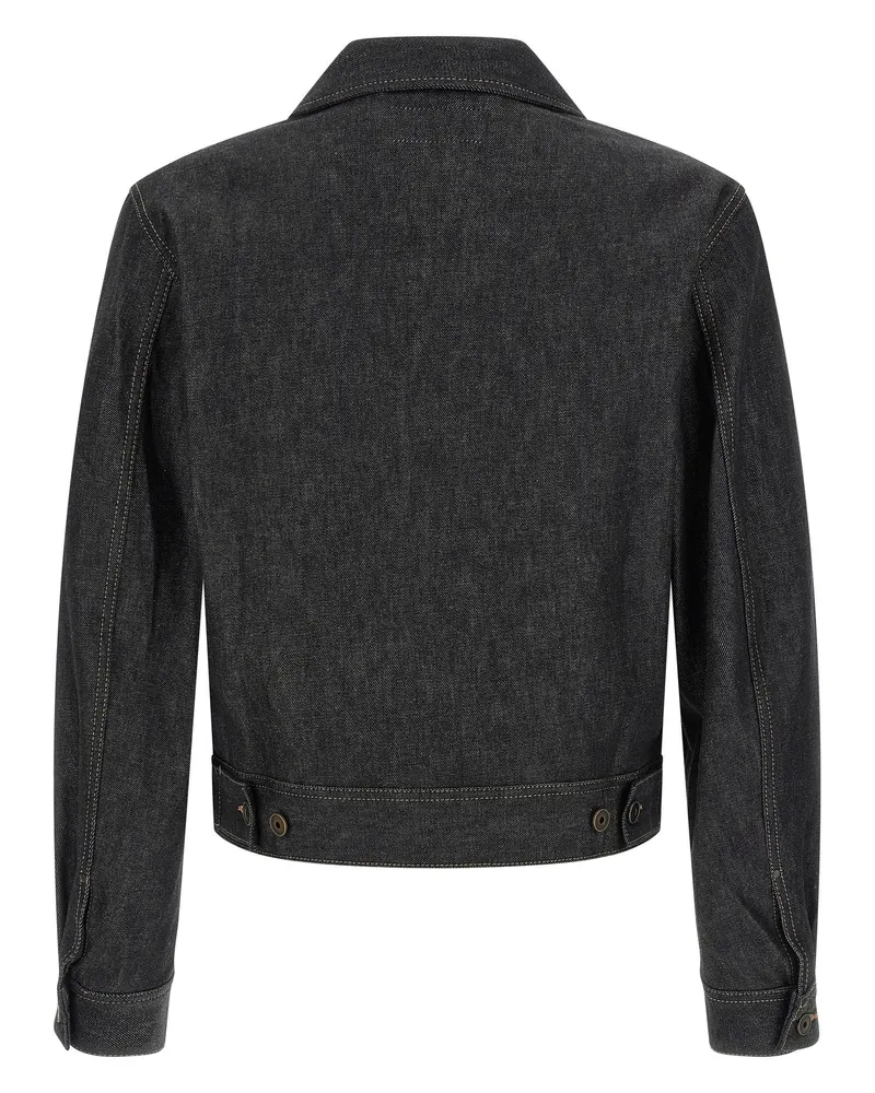 Christophe Lemaire Trucker Jacket — Black Black
